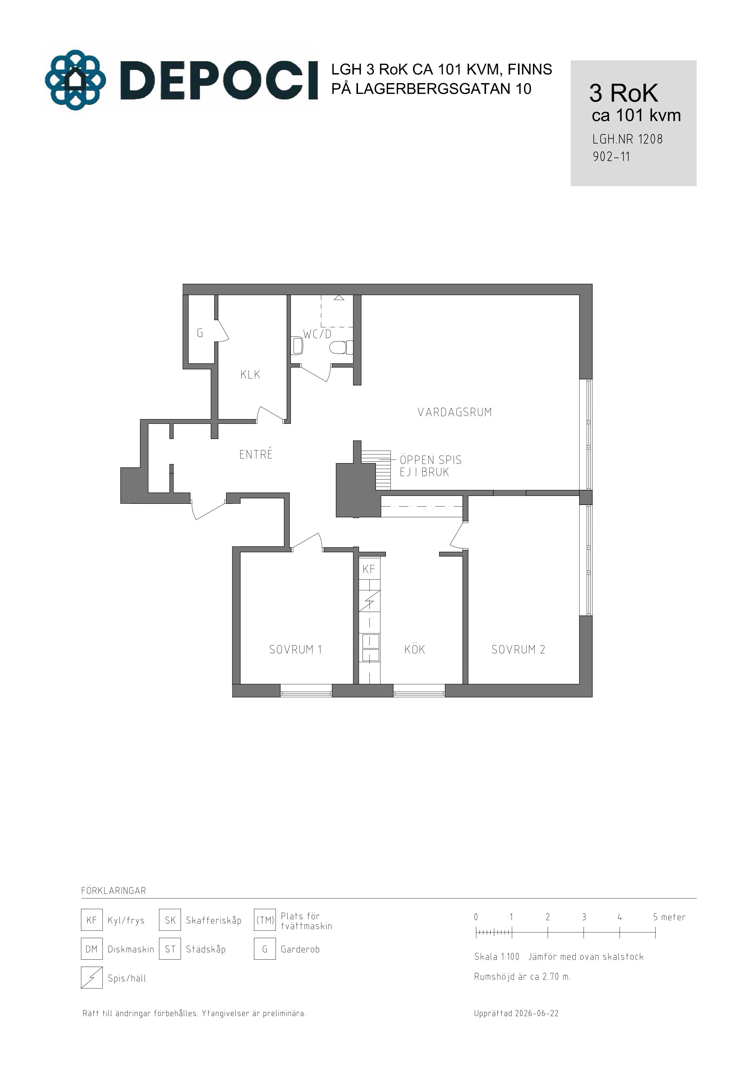 3 rok · 101 m² i UDDEVALLA – bild 8