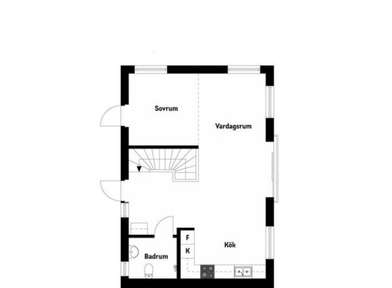 Duplex, 3 rooms, 108 sqm, Kärna – bild 4