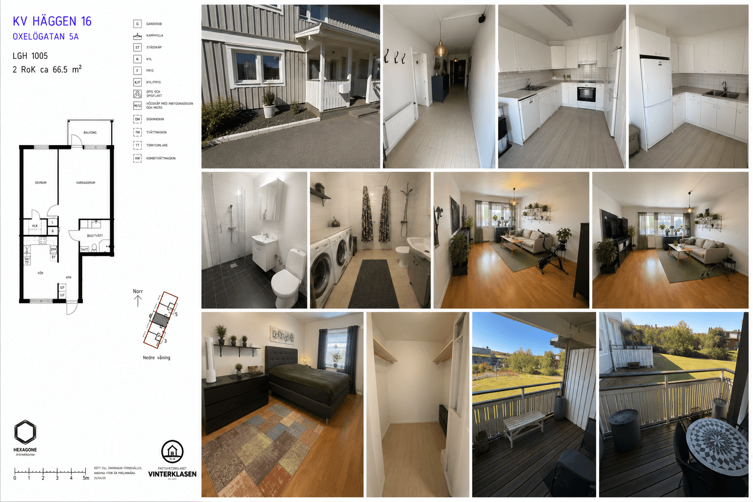 Lägenhet, 2 rooms, 66 sqm, Oxelösund
