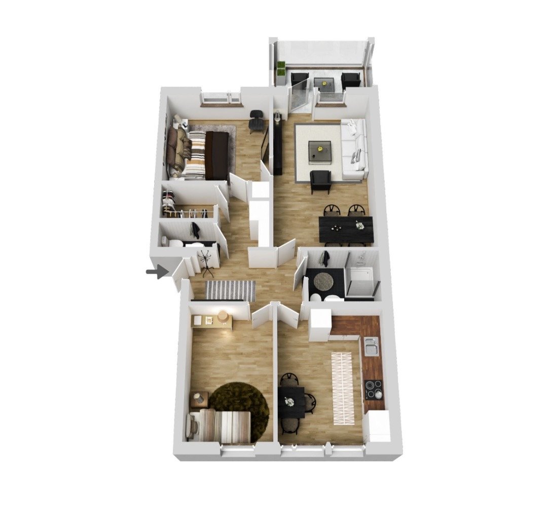 Lägenhet, 4 rooms, 79 sqm, Ljungby – bild 14