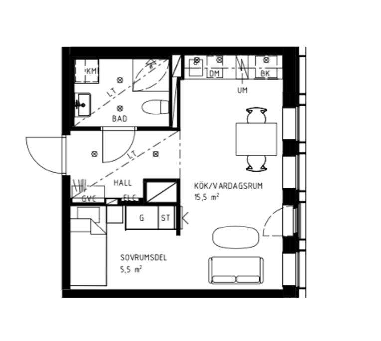2 rok · 31 m² i Stockholm – bild 5