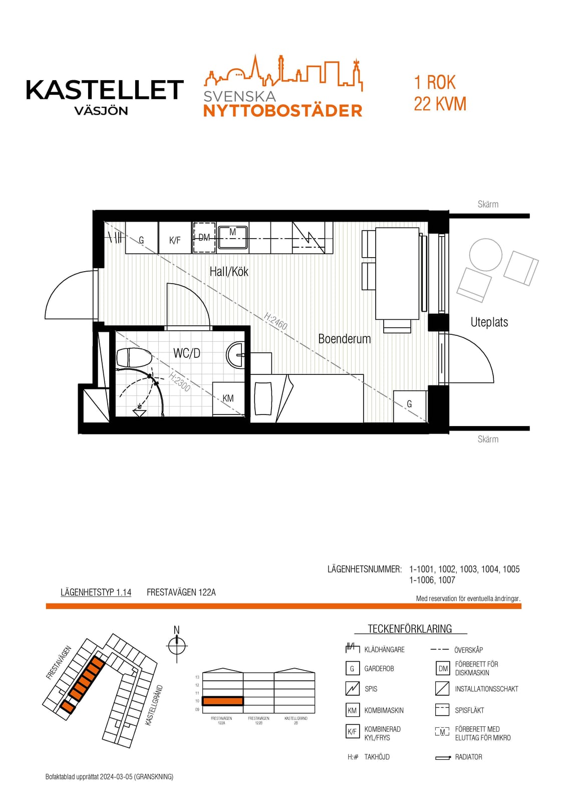 1 rok · 22 m² i Sollentuna – bild 8