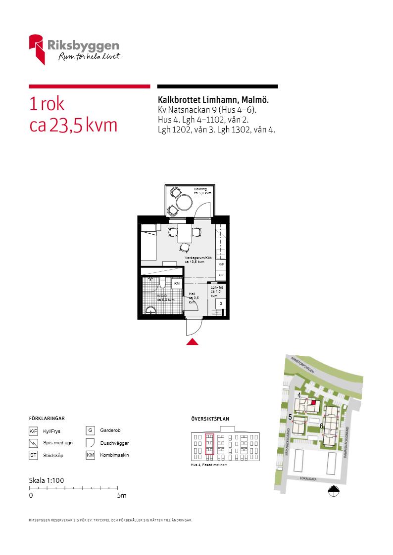 Lägenhet, 1 rooms, 23 sqm, Limhamn – bild 13