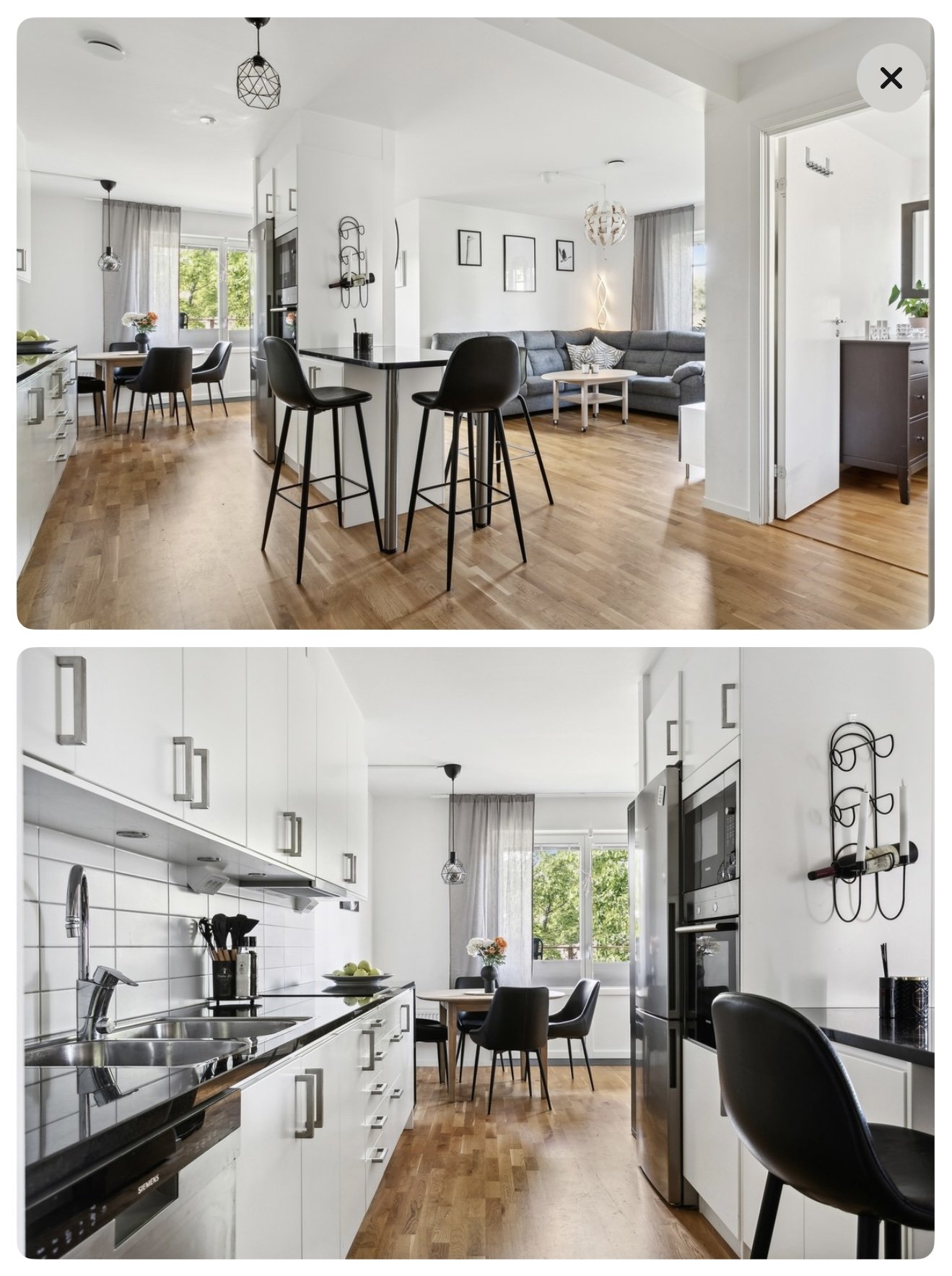 Lägenhet, 3 rooms, 63 sqm, Vagnhärad