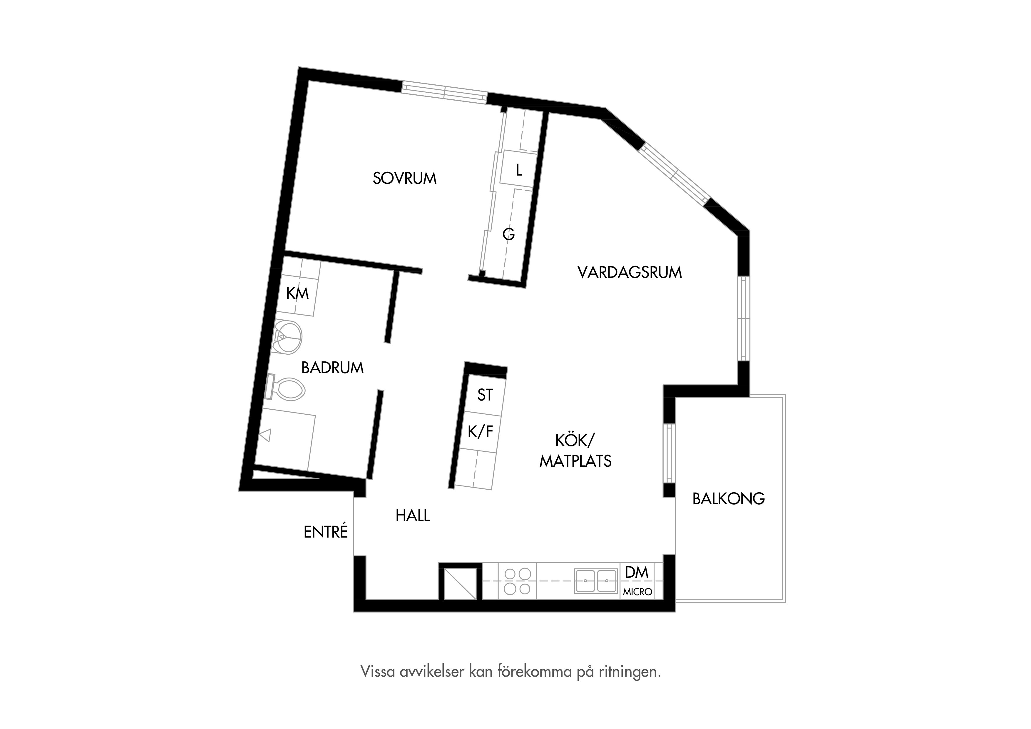 Lägenhet, 2 rooms, 52 sqm, Malmö – bild 8