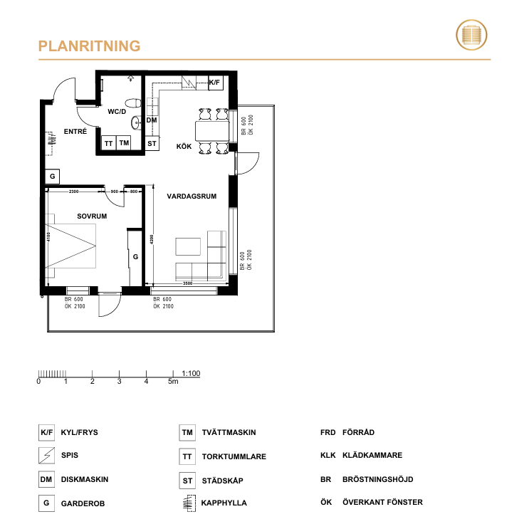 Lägenhet, 2 rooms, 63 sqm, Vänersborg – bild 11
