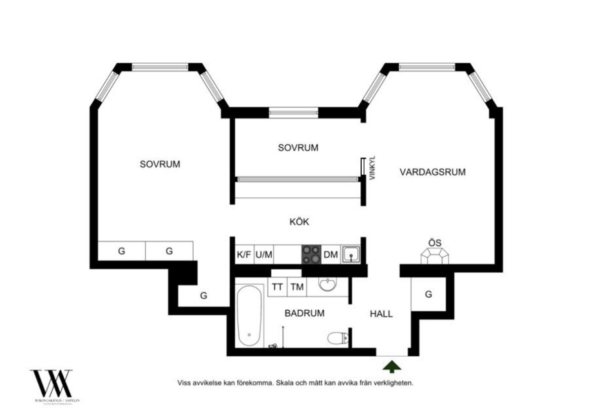 Lägenhet, 3 rooms, 75 sqm, Stockholm – Stockholm