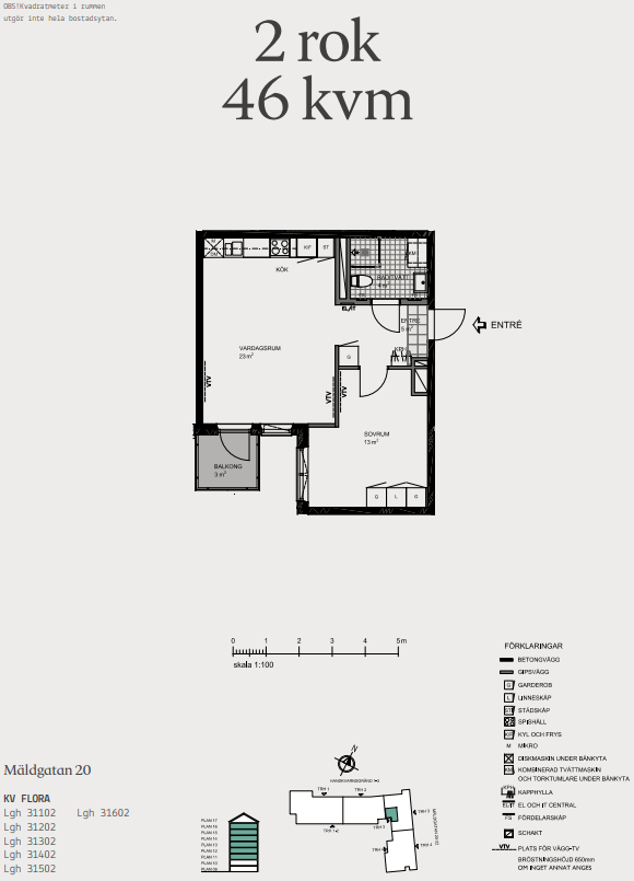 2 rok · 46 m² i Järfälla – bild 5