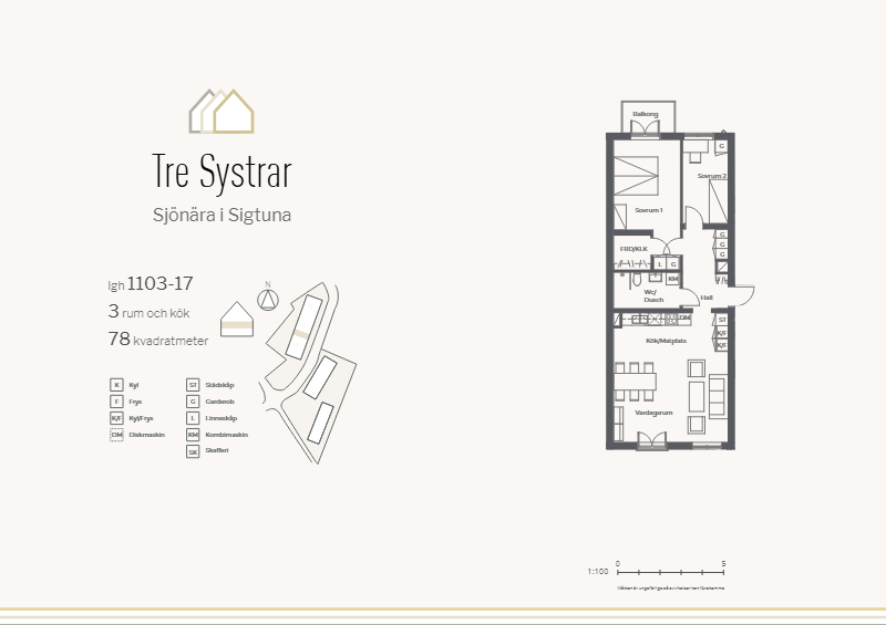 3 rok · 78 m² i Sigtuna – bild 11