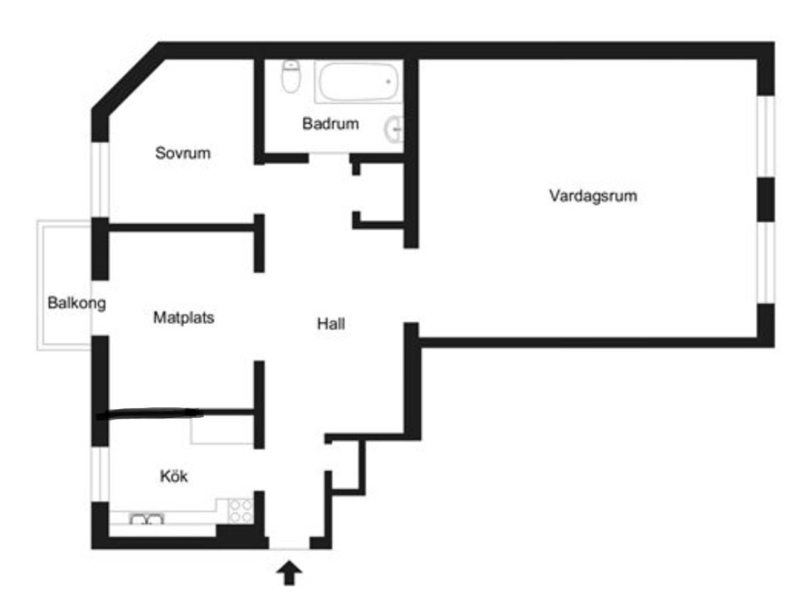 Lägenhet, 4 rooms, 80 sqm, Malmö – bild 20