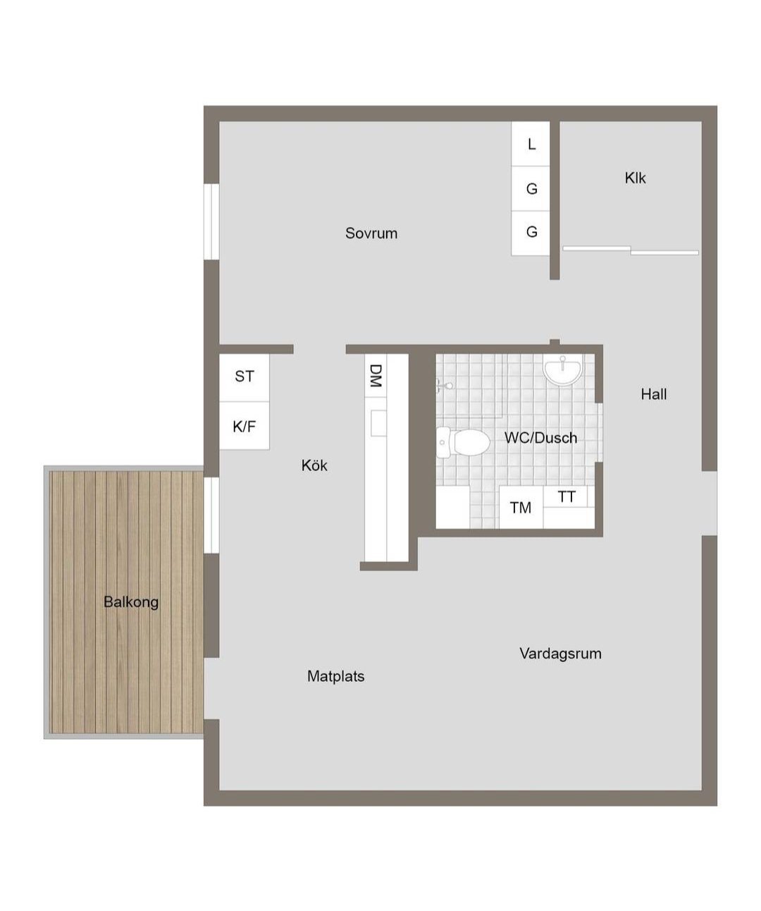 2 rok · 55 m² i Enköping – bild 8