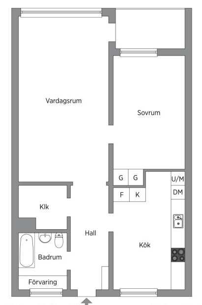 2 rok · 64 m² i Göteborg – bild 3