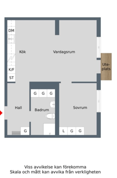 2 rok · 53 m² i Nyköping – bild 7