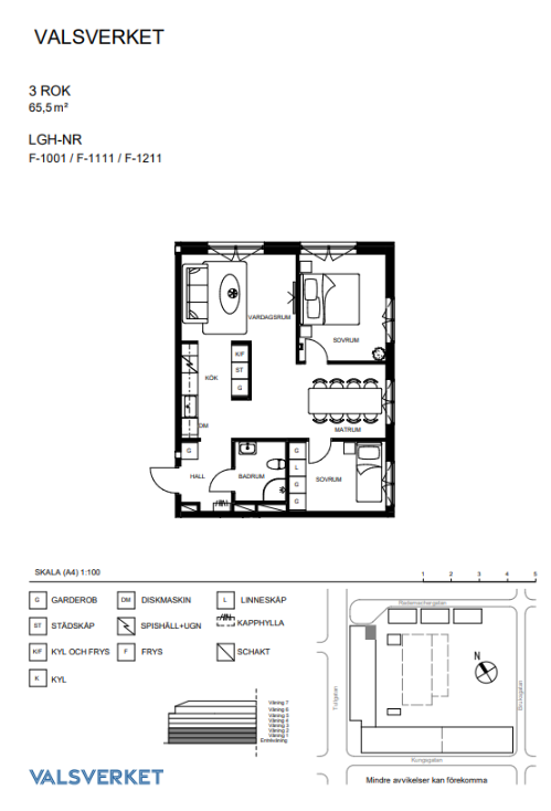 3 rok · 65 m² i Eskilstuna – bild 5