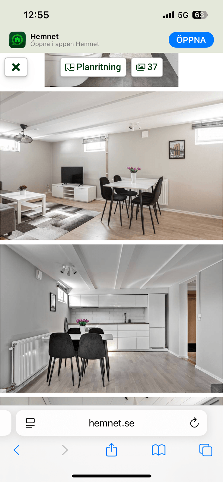 2 rok · 45 m² i Rönninge – Rönninge
