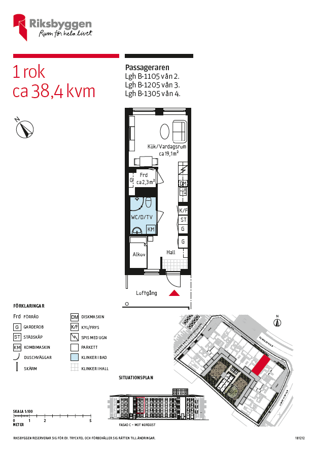 Lägenhet, 1 rooms, 38 sqm, Malmö – bild 12