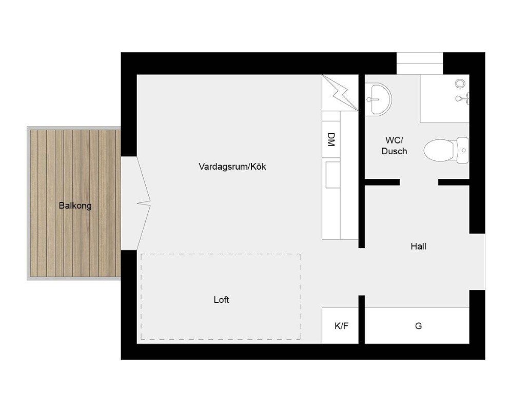 1 rok · 18 m² i Stockholm – bild 9