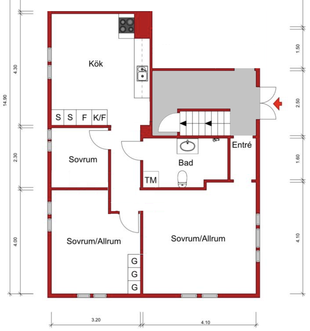 3 rok · 70 m² i Åstorp – Åstorp
