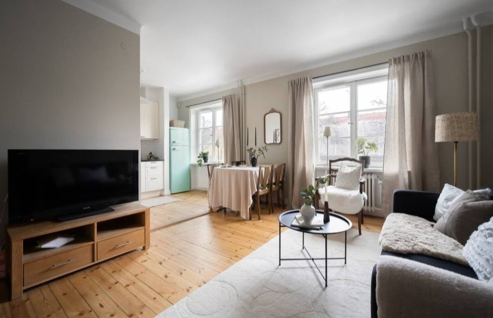 Lägenhet, 2 rooms, 34 sqm, Enskede