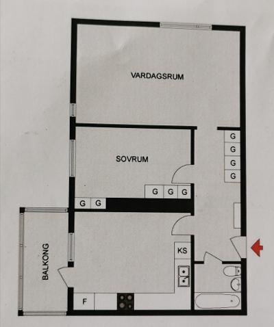 Lägenhet, 2 rooms, 65 sqm, Kista – Kista