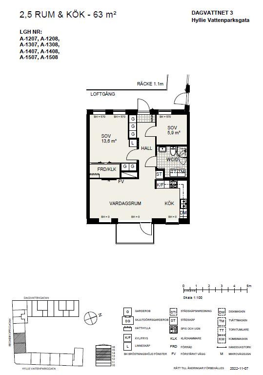 Lägenhet, 2 rooms, 62 sqm, Malmö – bild 16