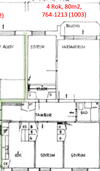 4 rok · 80 m² i KUNGSBACKA – bild 3