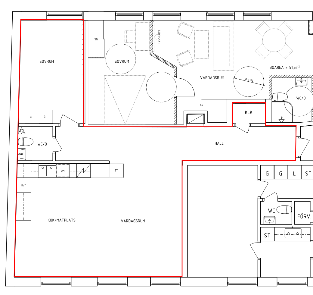 Lägenhet, 2 rooms, 72 sqm, Borås – bild 12