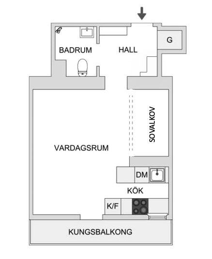 1 rok · 29 m² i Stockholm – bild 24