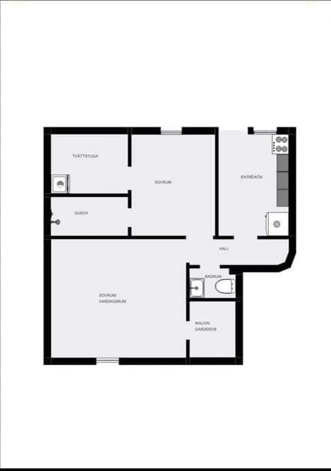 2 rok · 60 m² i Tumba – bild 9