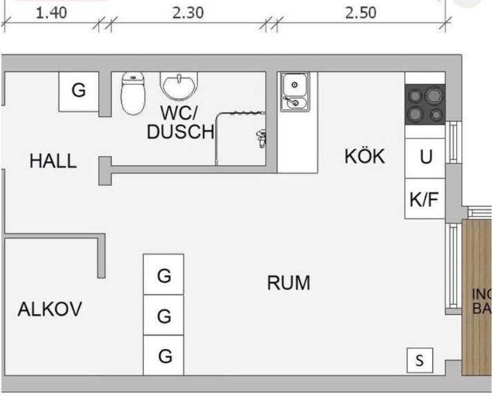 Lägenhet, 2 rooms, 30 sqm, Solna – bild 14