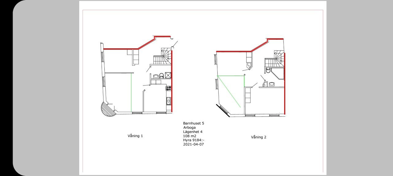 Lägenhet, 4 rooms, 108 sqm, Arboga – bild 2