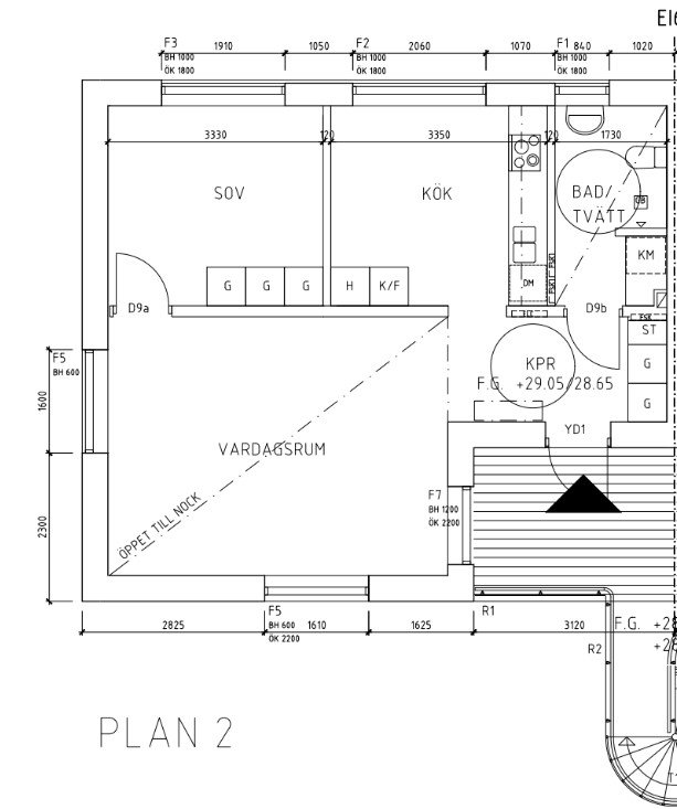 Lägenhet, 2 rooms, 55 sqm, Harlösa – bild 8