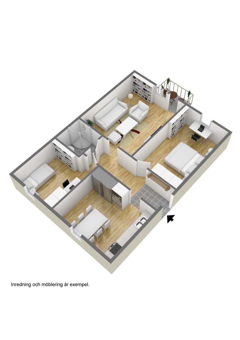 3 rok · 63 m² i Borås – bild 2