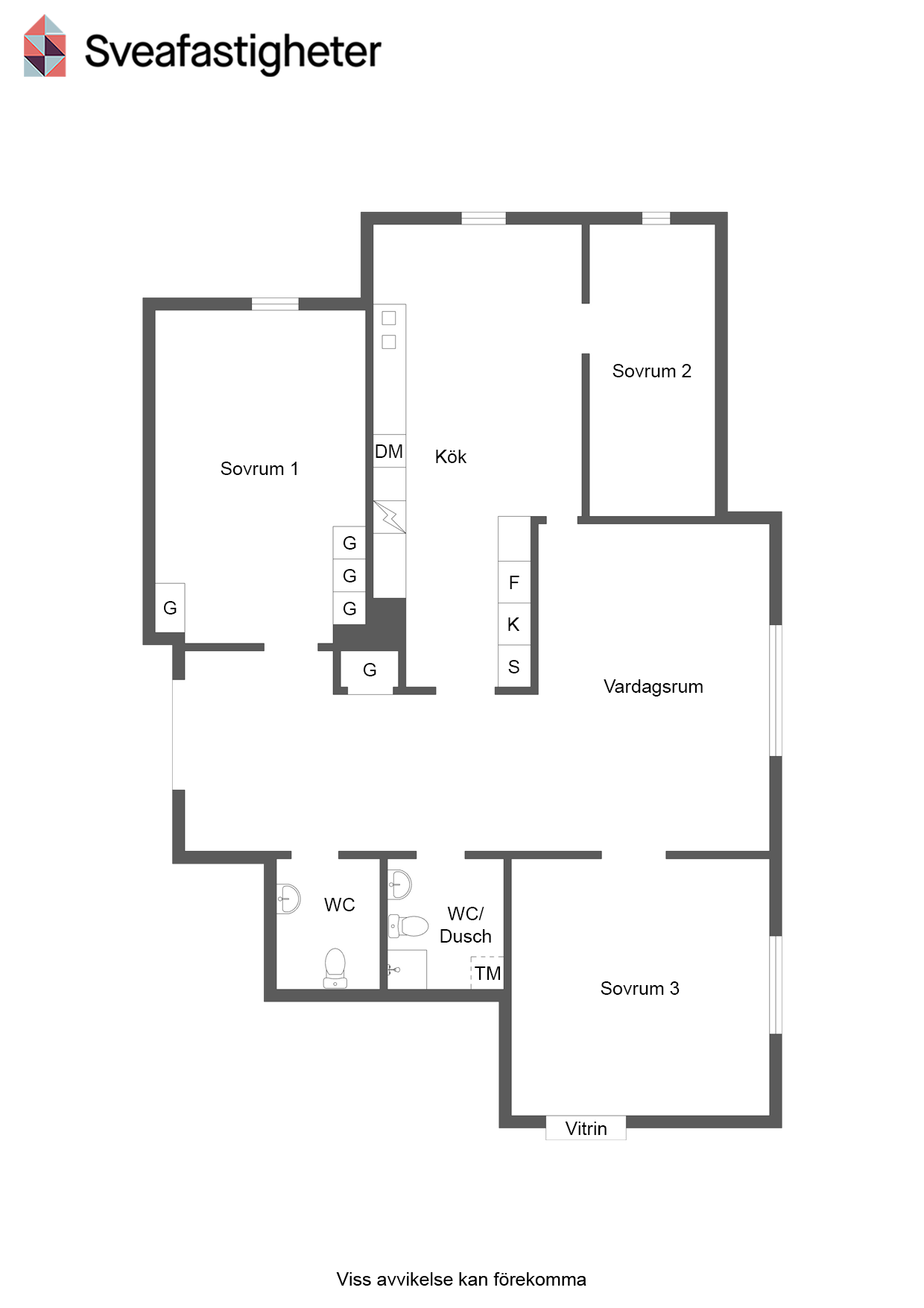 4 rok · 98 m² i Sundsvall – bild 2