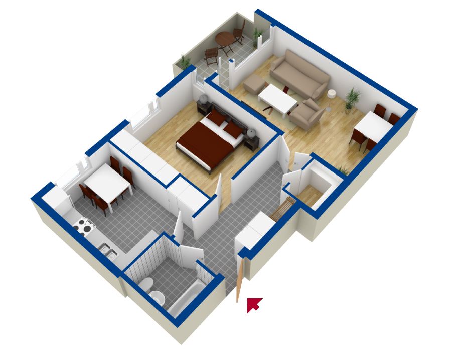 Lägenhet, 2 rooms, 63 sqm, Eskilstuna – bild 5