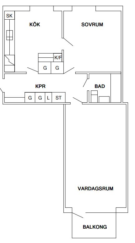 2 rok · 60 m² i Töreboda – Töreboda