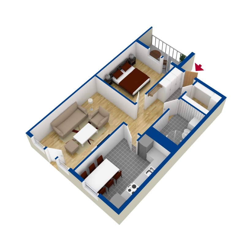 2 rok · 65 m² i Halmstad – bild 2