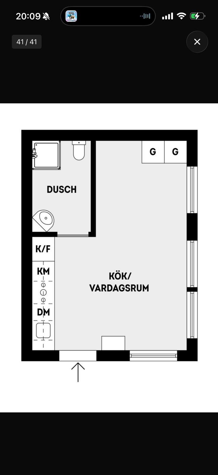 2 rok · 40 m² i Täby – bild 5