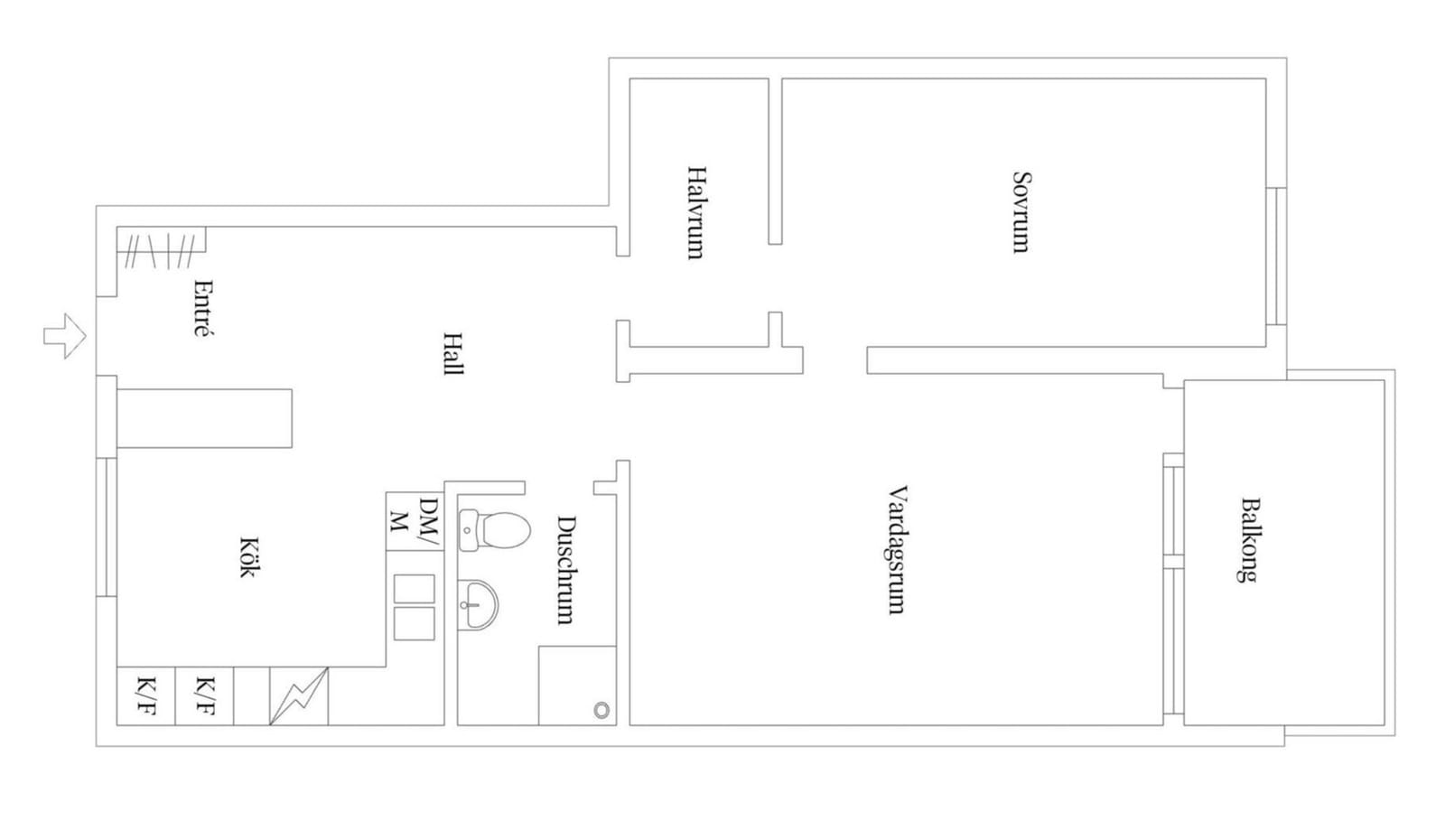 3 rok · 65 m² i Uppsala – bild 3
