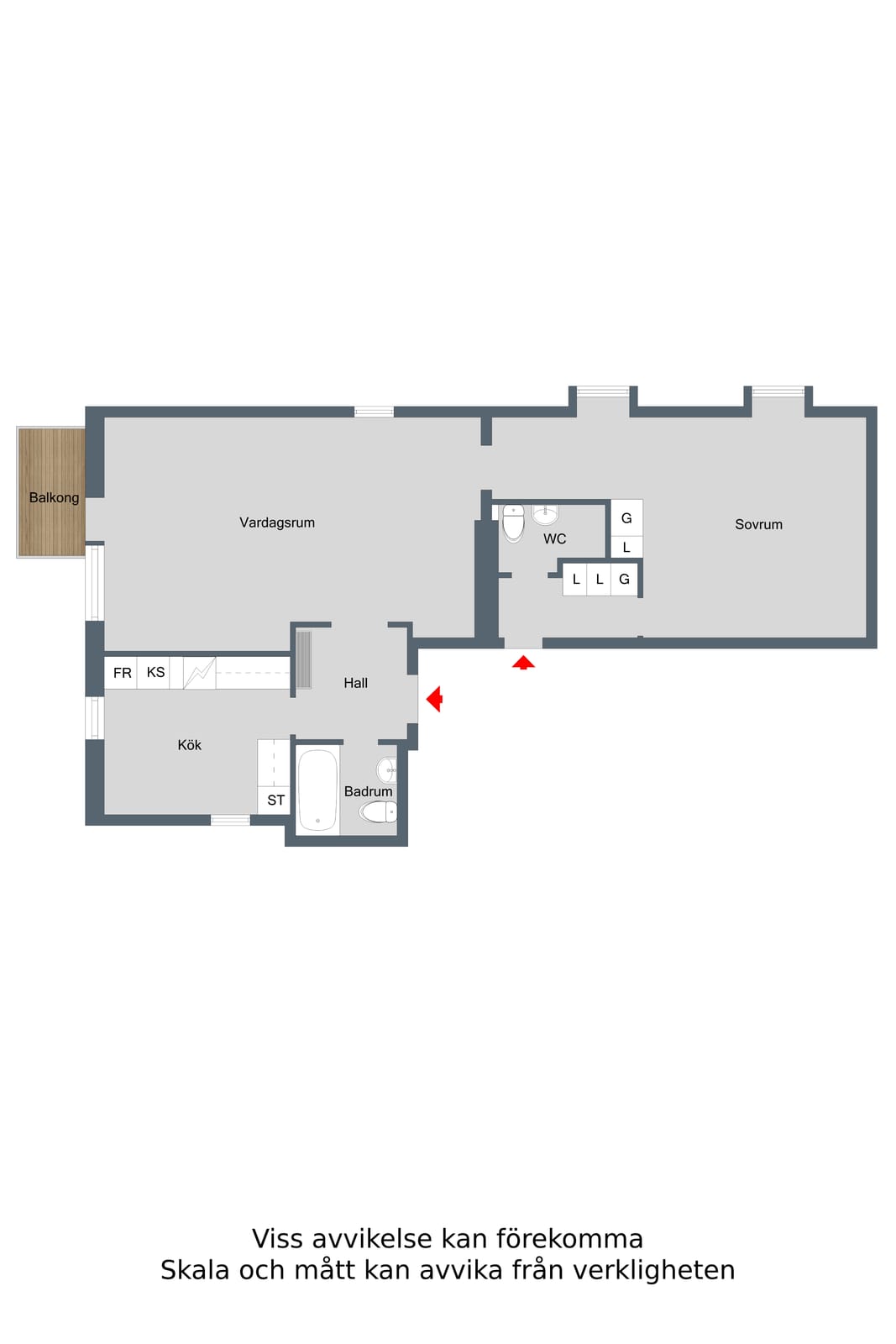 2 rok · 68 m² i Finspång – bild 6