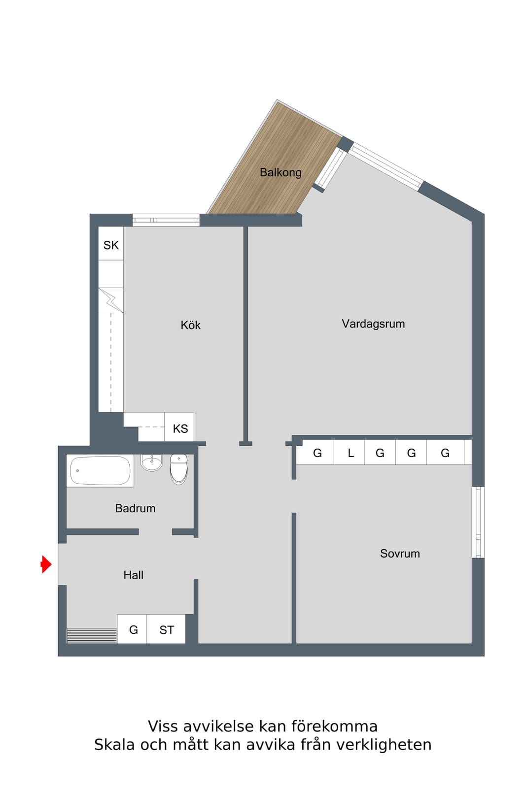 2 rok · 68 m² i Finspång – bild 6
