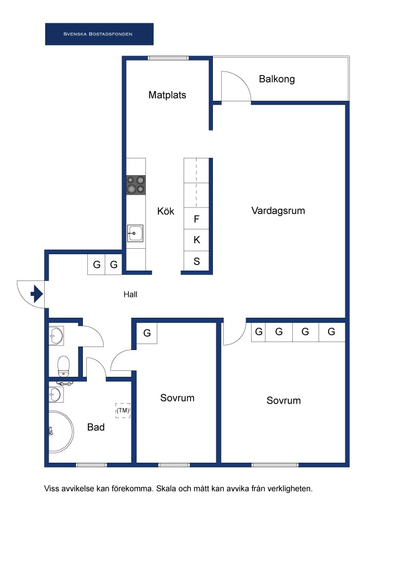 3 rok · 87 m² i Kalmar – bild 4
