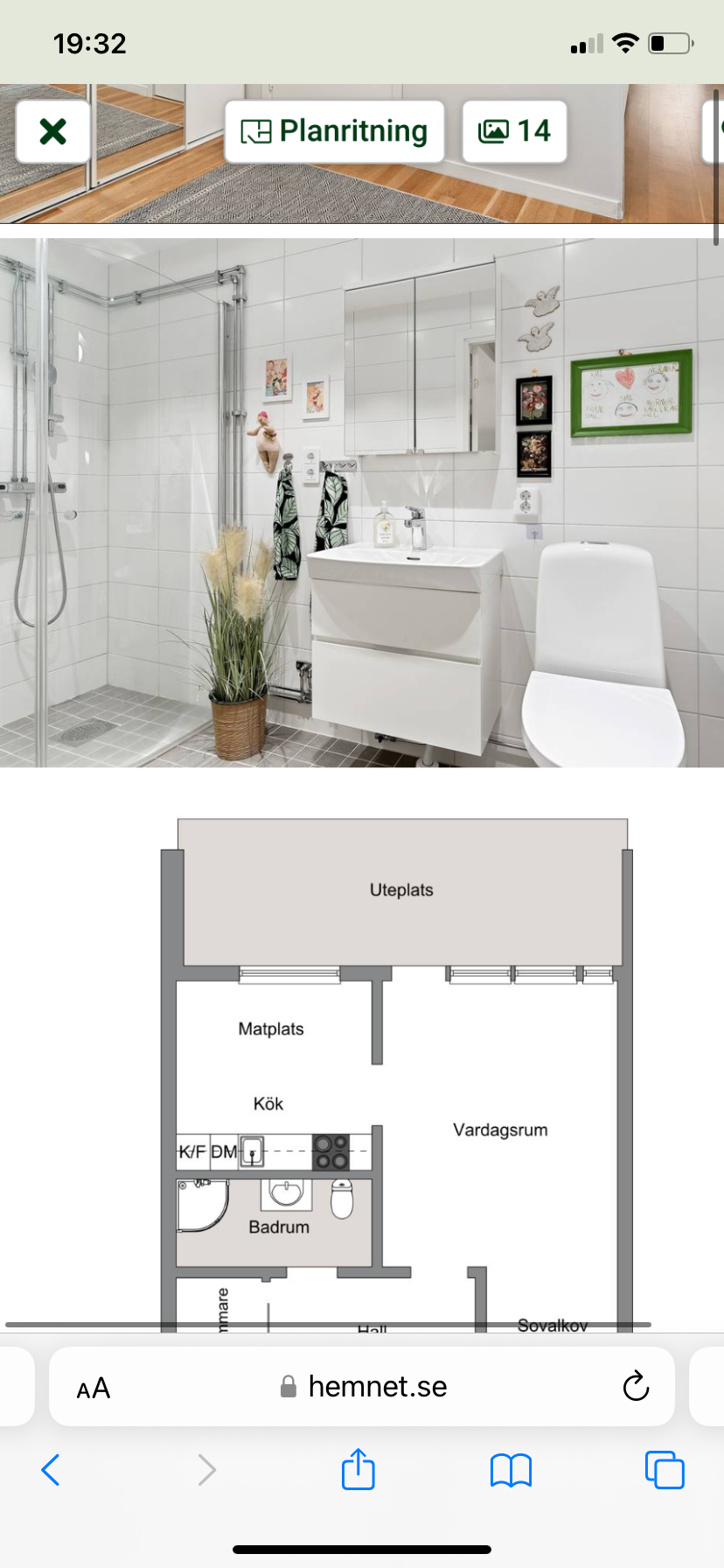 Lägenhet, 2 rooms, 42 sqm, Sollentuna – bild 2