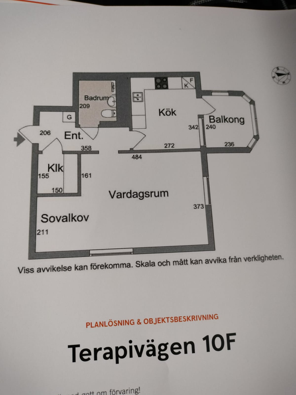 Lägenhet, 2 rooms, 49 sqm, Huddinge