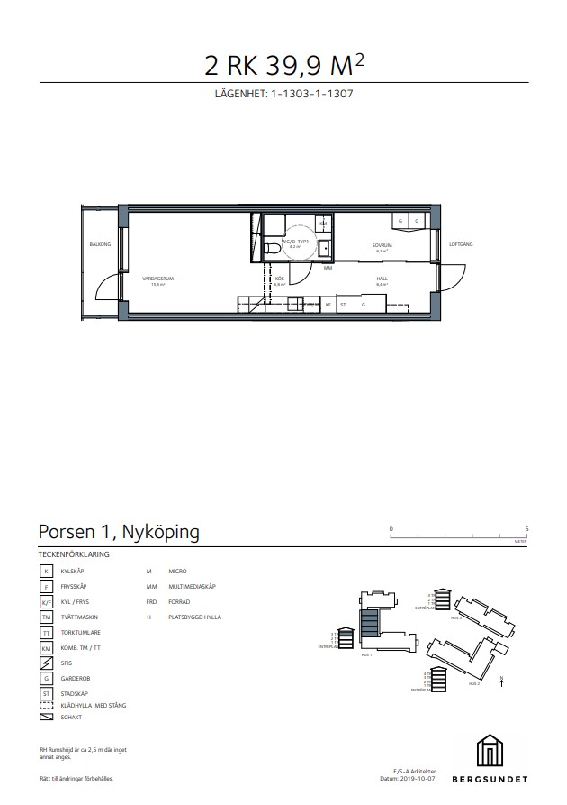 Lägenhet, 2 rooms, 39 sqm, Nyköping – bild 7