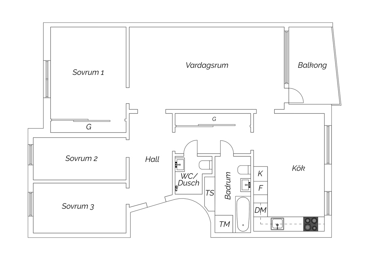 4 rok · 91 m² i Handen – bild 19