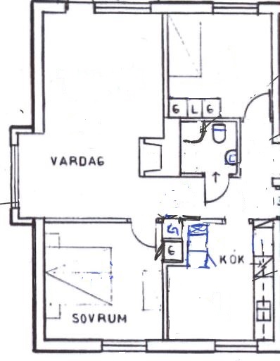 Lägenhet, 3 rooms, 75 sqm, Borås – bild 2