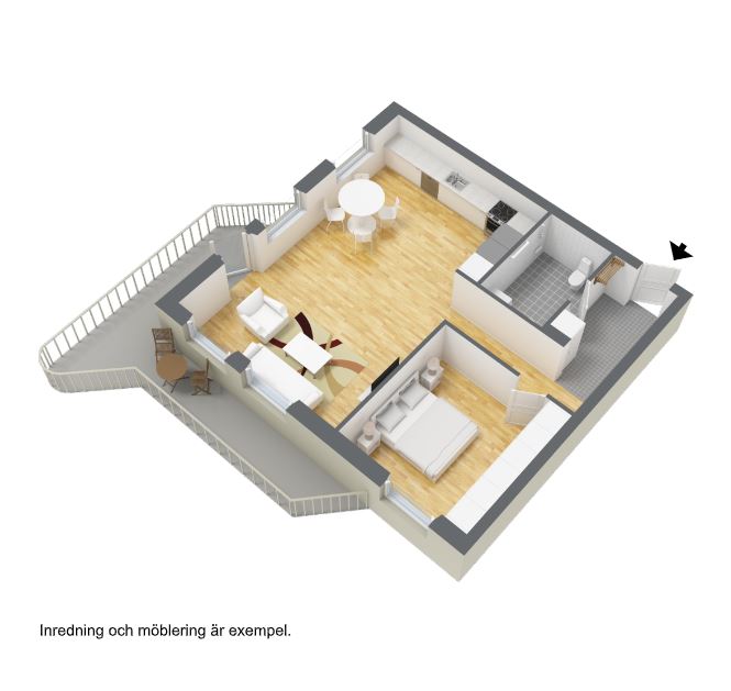 2 rok · 69 m² i Halmstad – bild 4