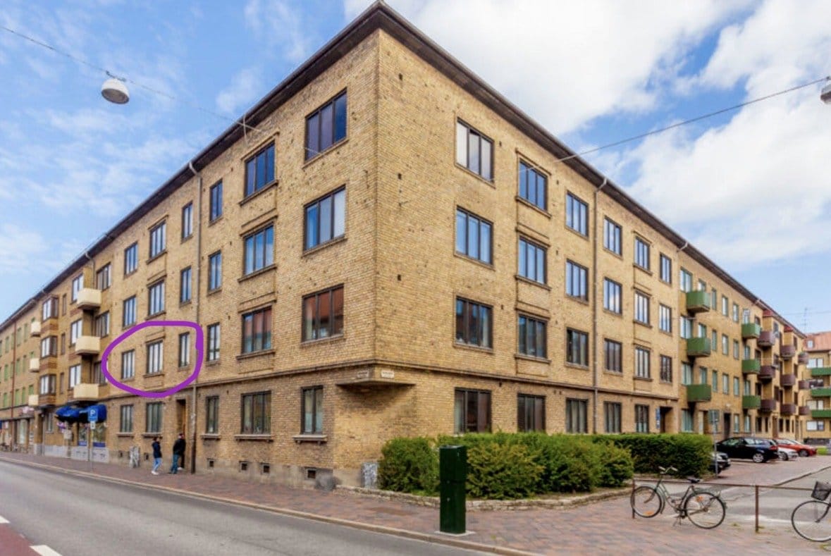 Lägenhet, 4 rooms, 120 sqm, Malmö