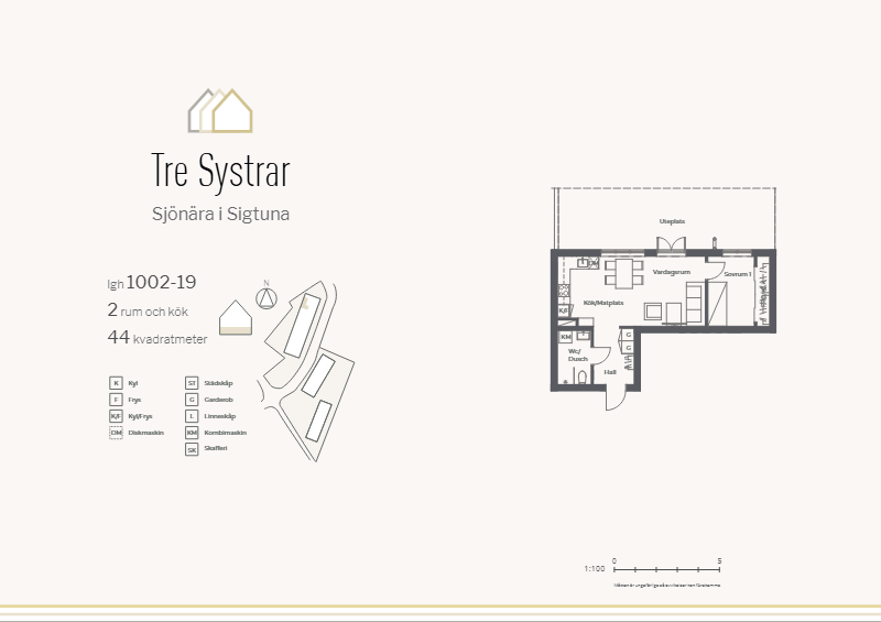 2 rok · 44 m² i Sigtuna – bild 10